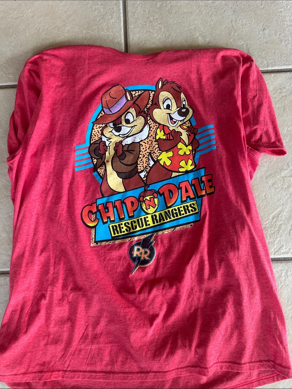 Disney Red Chip N Dale shirt